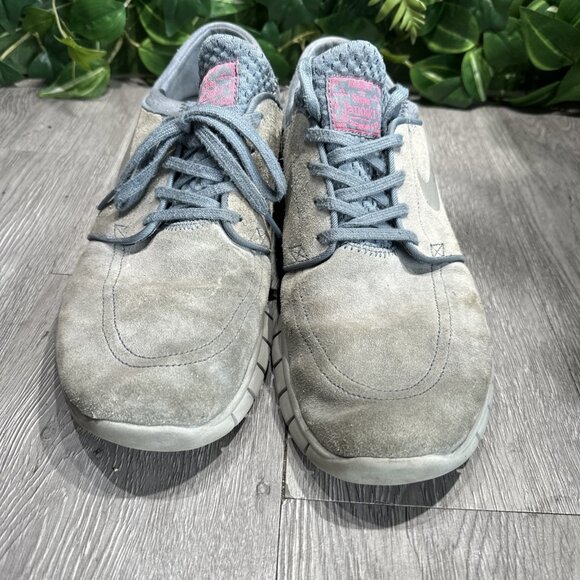 Nike SB Stefan Janoski Air Max Blue Graphite Suede Skateboard Mens Size 11.5 - Picture 3 of 9